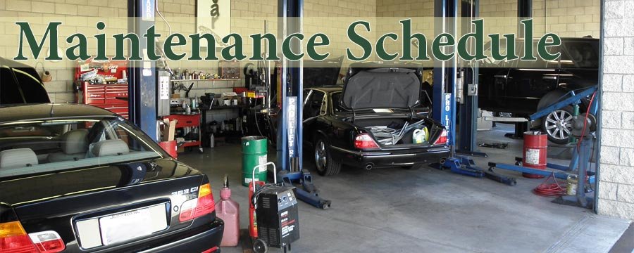 Original Jaguar and Land Rover Maintenance Schedules